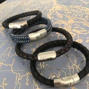 Bracelets. Leather And Rope. Clearance Collection